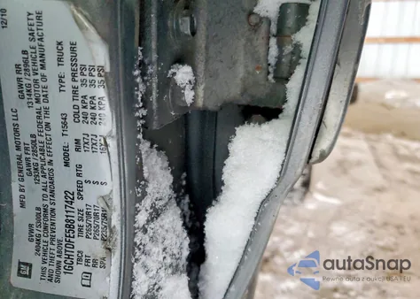 2011 Chev Colorado L z USA, uszkodzony, nr VIN 1GCHTDFE5B8117422